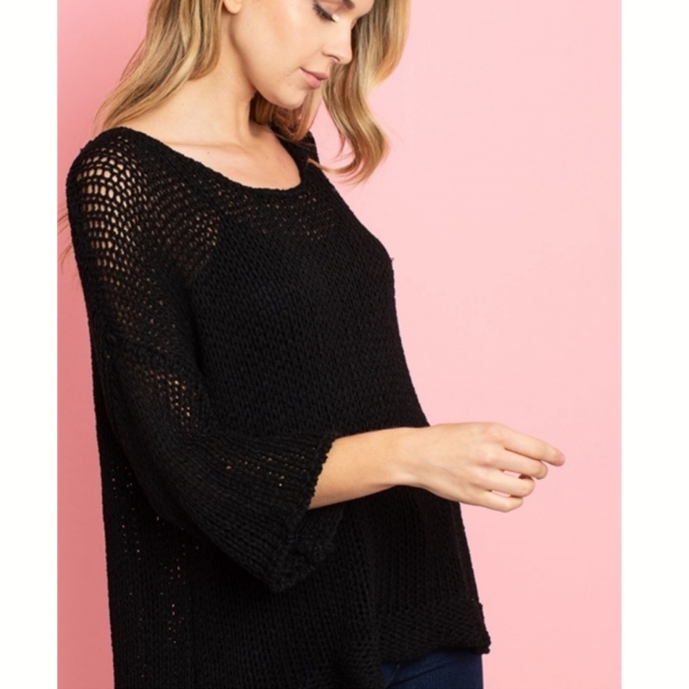 Draped Knit Top - Picture 3 of 3